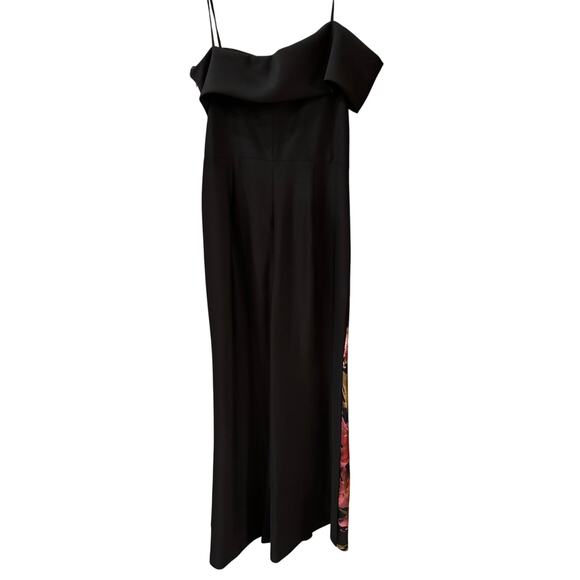 Eliza J Placed Floral One-Shoulder Gown - Size 14 - New - Picture 5 of 6